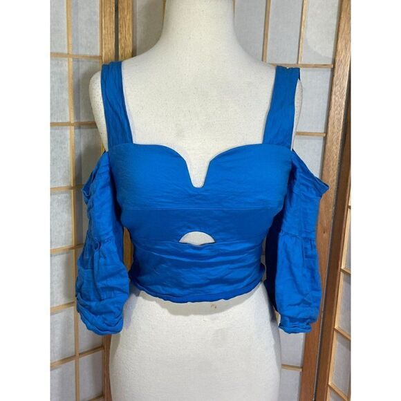 NicoleâMillerâSmâArtelier OffâShoulderâCropâTop - Picture 9 of 16